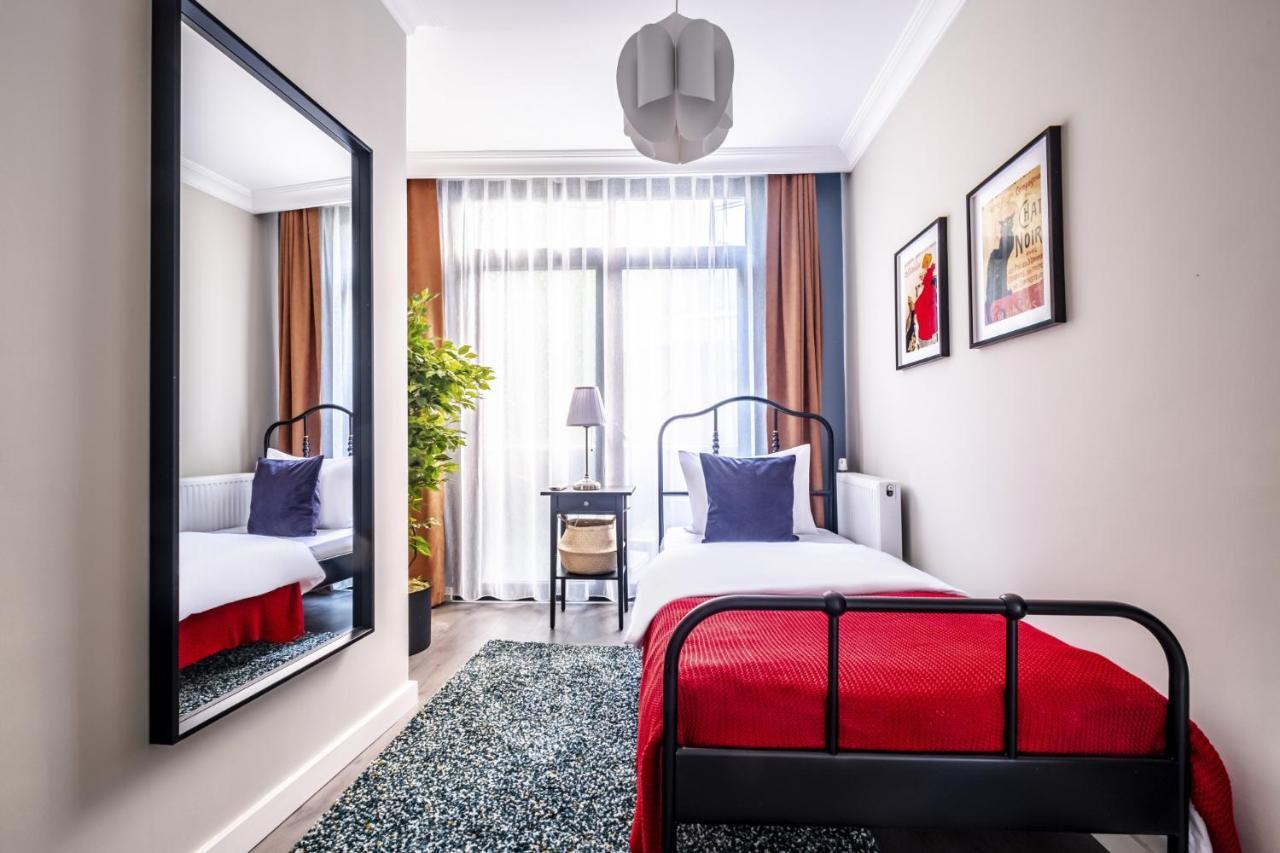 Central Flat With Sleek Interior In Sisli Isztambul Kültér fotó